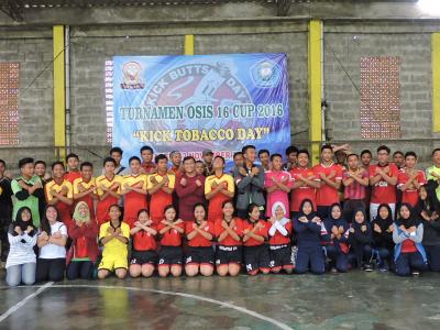 KICK TOBACCO DAY, SMA N 16 BEKASI TOLAK JADI TARGET ROKOK