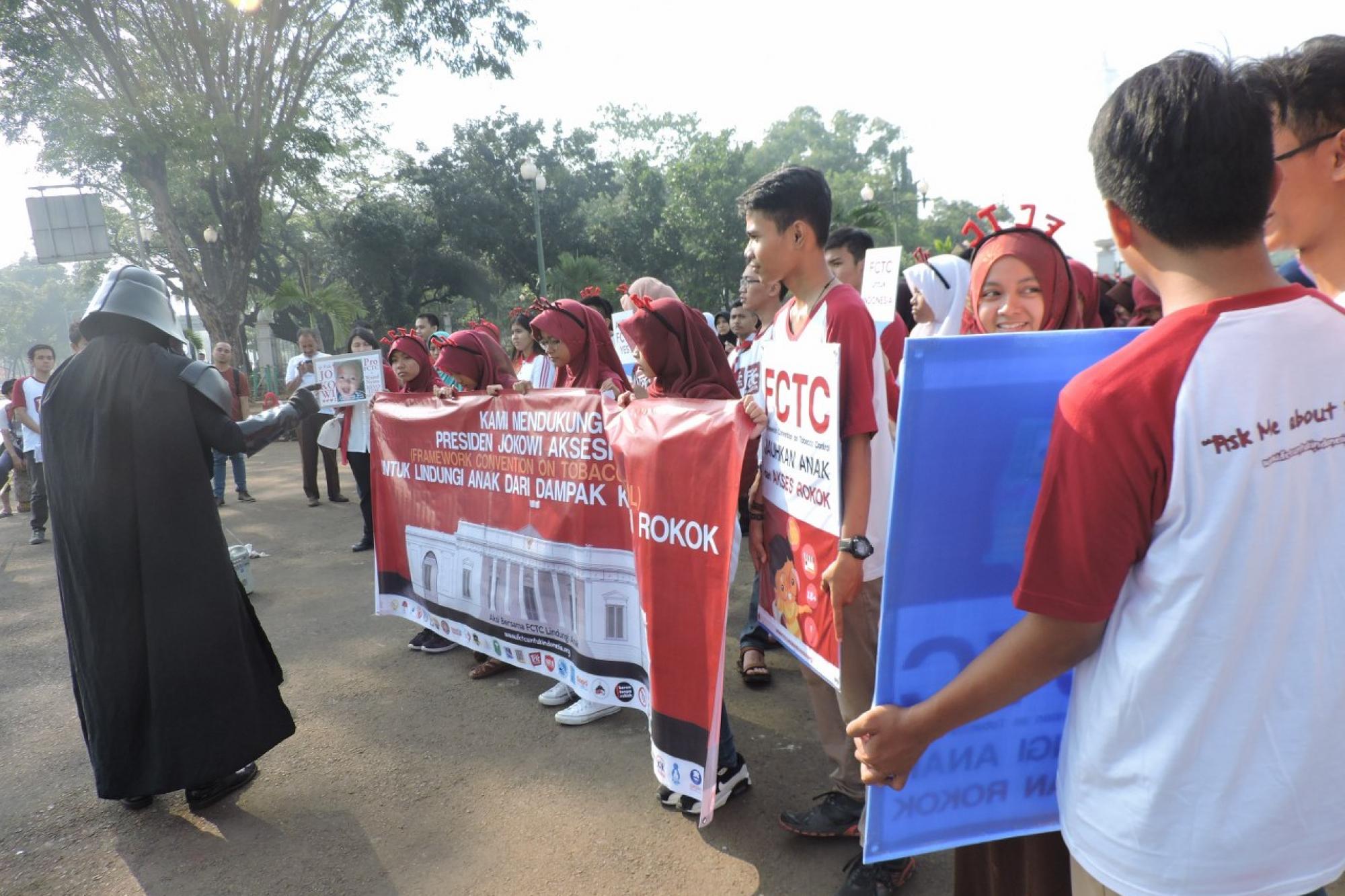 Aksi FCTC Lindungi Anak
