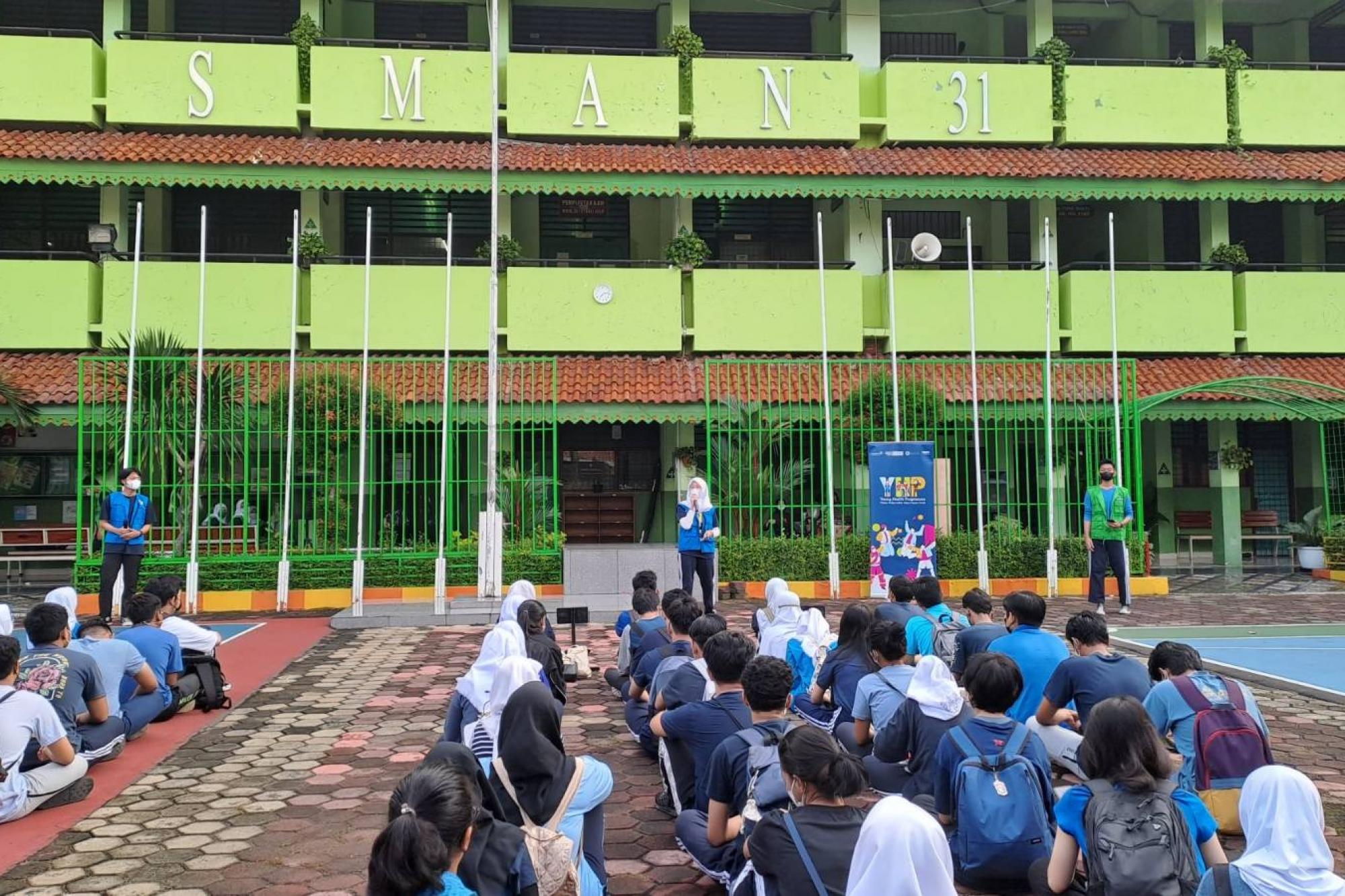 Yayasan Lentera Anak Meriahkan Class Meeting di Sekolah dengan Ragam Edukasi Kesehatan